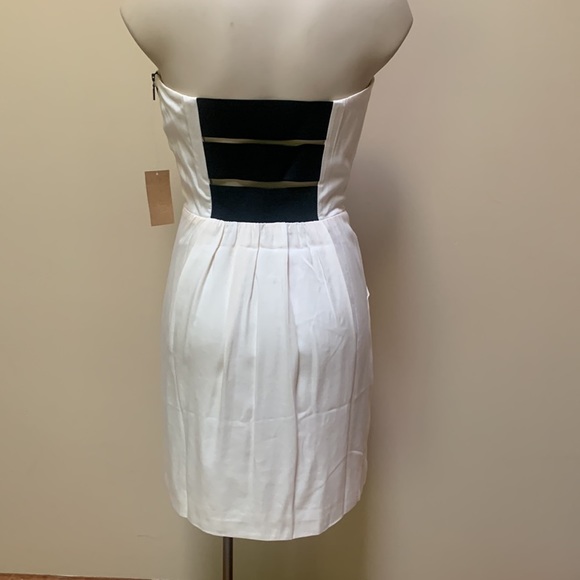 Rachel Roy Strapless Short Dress - Cream - Picture 6 of 15